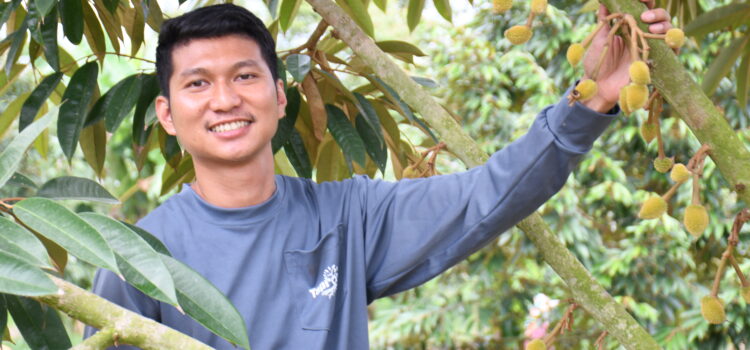 ออกแบบระบบน้ำด้วยความรู้ เพิ่มประสิทธิภาพการผลิตทุเรียน