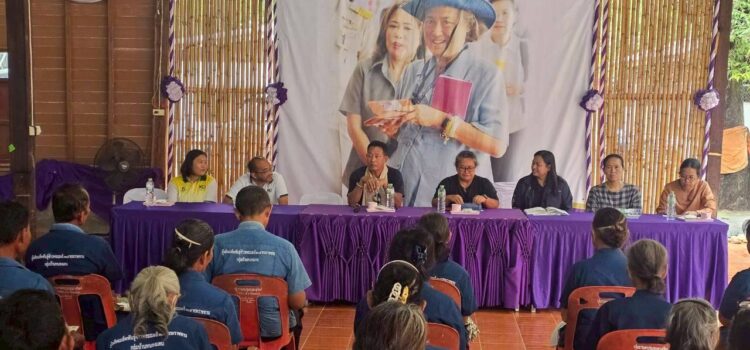 สท. จับมือม.เกษตรศาสตร์-มูลนิธิชัยพัฒนา-ภาคเอกชน ลงพื้นที่ให้ข้อมูลเกษตรกรสุรินทร์ปลูกถั่วเขียว KUML ด้วยกลไกตลาดนำการผลิต