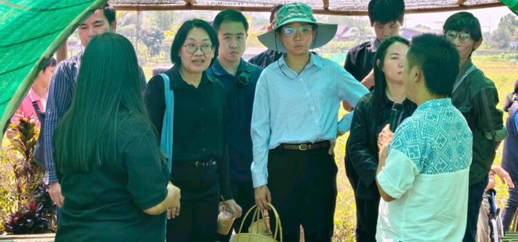 สท. ต้อนรับคณะผู้ตรวจสำนักงบประมาณ เยี่ยมชม “สถานีเรียนรู้ Training Hub ม.แม่โจ้” และ “สุขใจฟาร์ม”