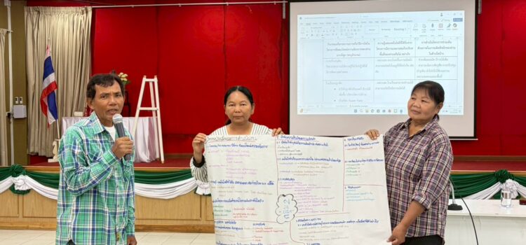 สท. จับมือสนง.เกษตรขอนแก่น ถอดบทเรียนเครือข่ายเกษตรกรใช้เทคโนโลยีจัดการผลิตผักในโรงเรือนต้นทุนต่ำ