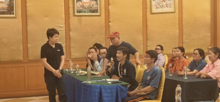สท. ร่วมกับ สนง.เกษตรมหาสารคาม จัดกิจกรรม “ปลูกผักให้ปัง ด้วยความรู้และเทคโนโลยี”
