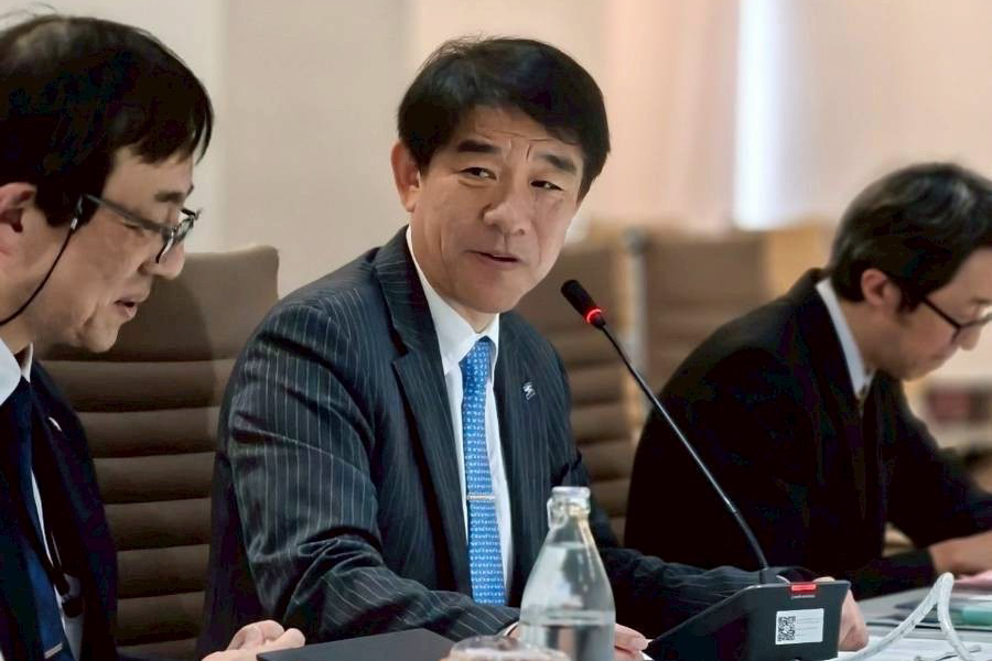ภาพ Prof. Naoto Ohtake ได้กล่าวถึงวิสัยทัศน์ของ Institute of Science Tokyo