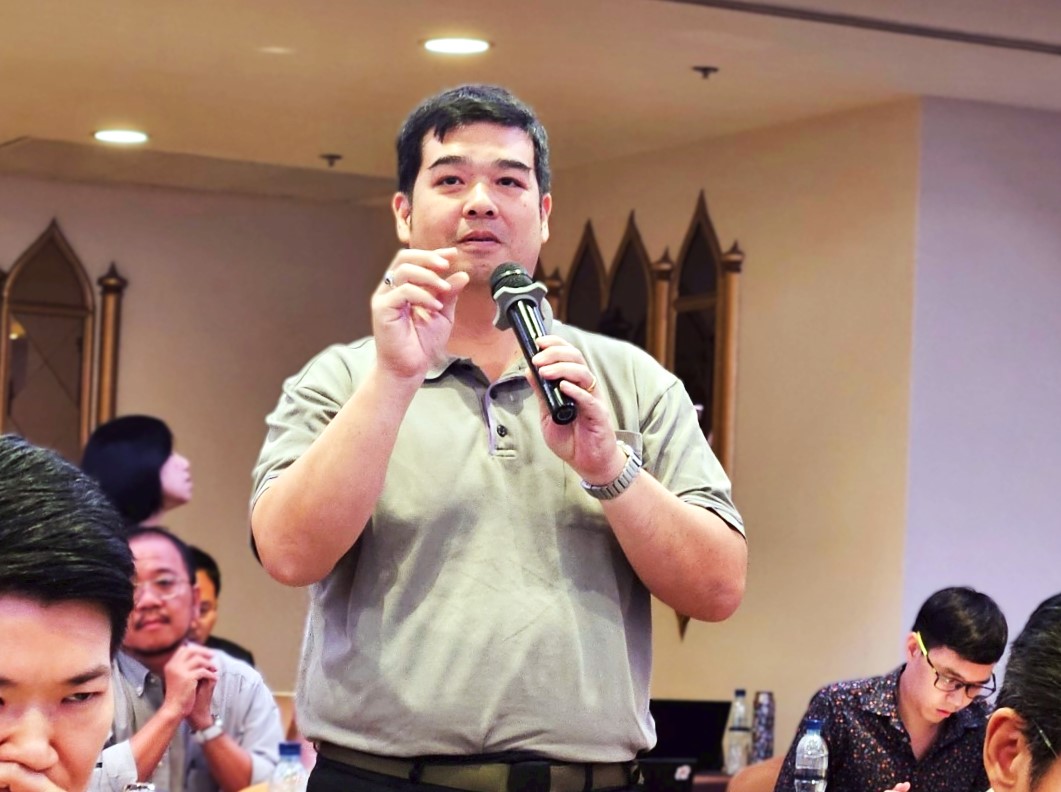 ภาพบรรยากาศผู้ร่วมงานเสวนา