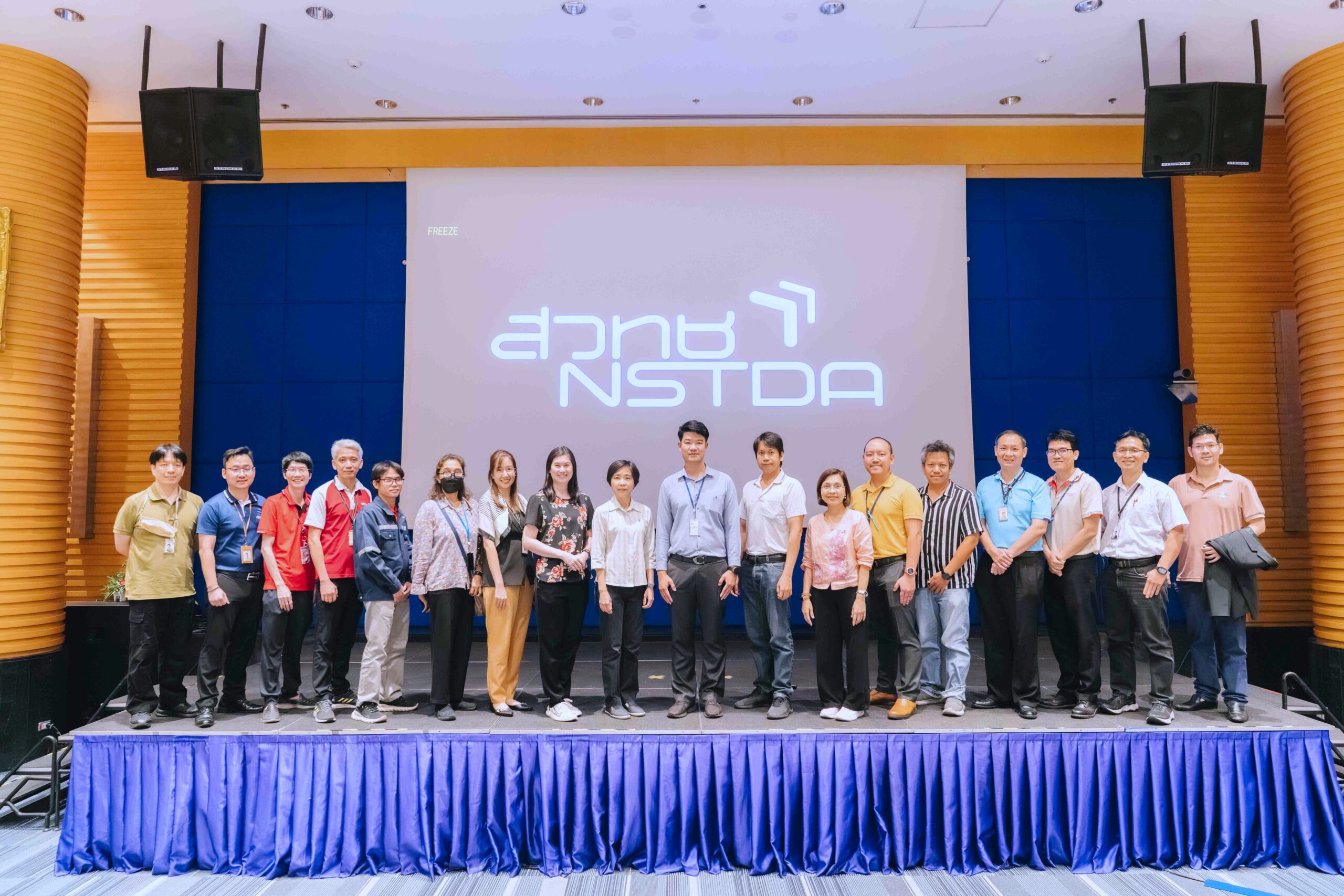 ภาพรวมทีมงานผู้จัด DMA