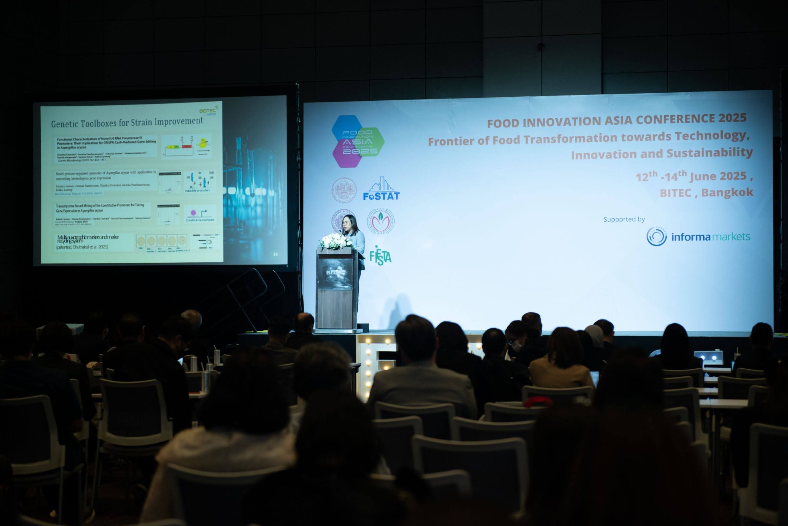 ภาพ บรรยากาศ Keynote โดย ดร.กอบกุล