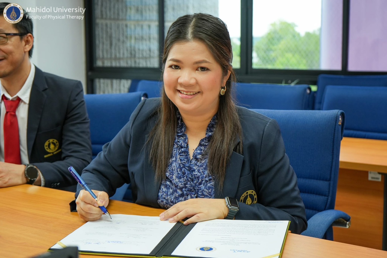 ภาพการลงนามความร่วมมือ