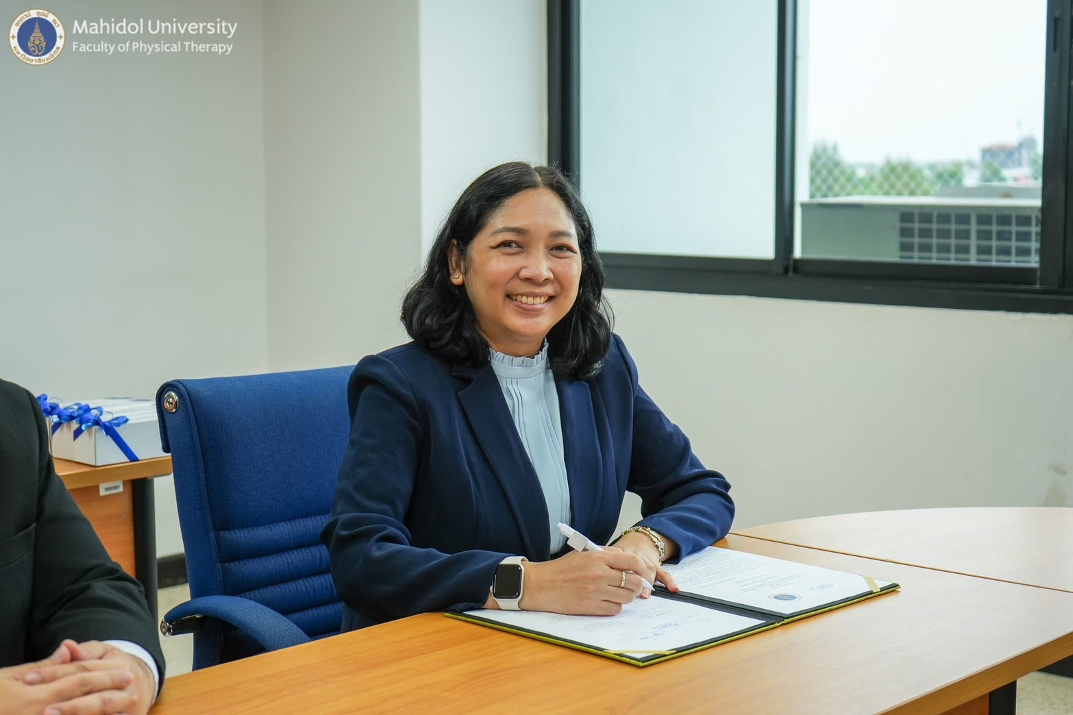 ภาพการลงนามความร่วมมือ