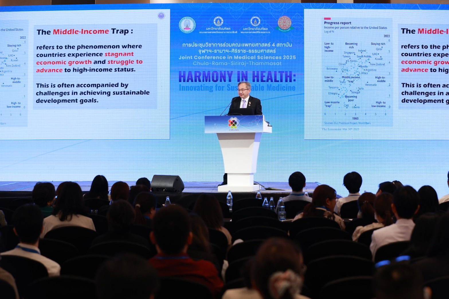 ภาพข่าวอว. สวทช. ร่วมนำเสนอมุมมองในการประชุม Joint Conference in Medical Sciences 2025 (JCMS 2025)