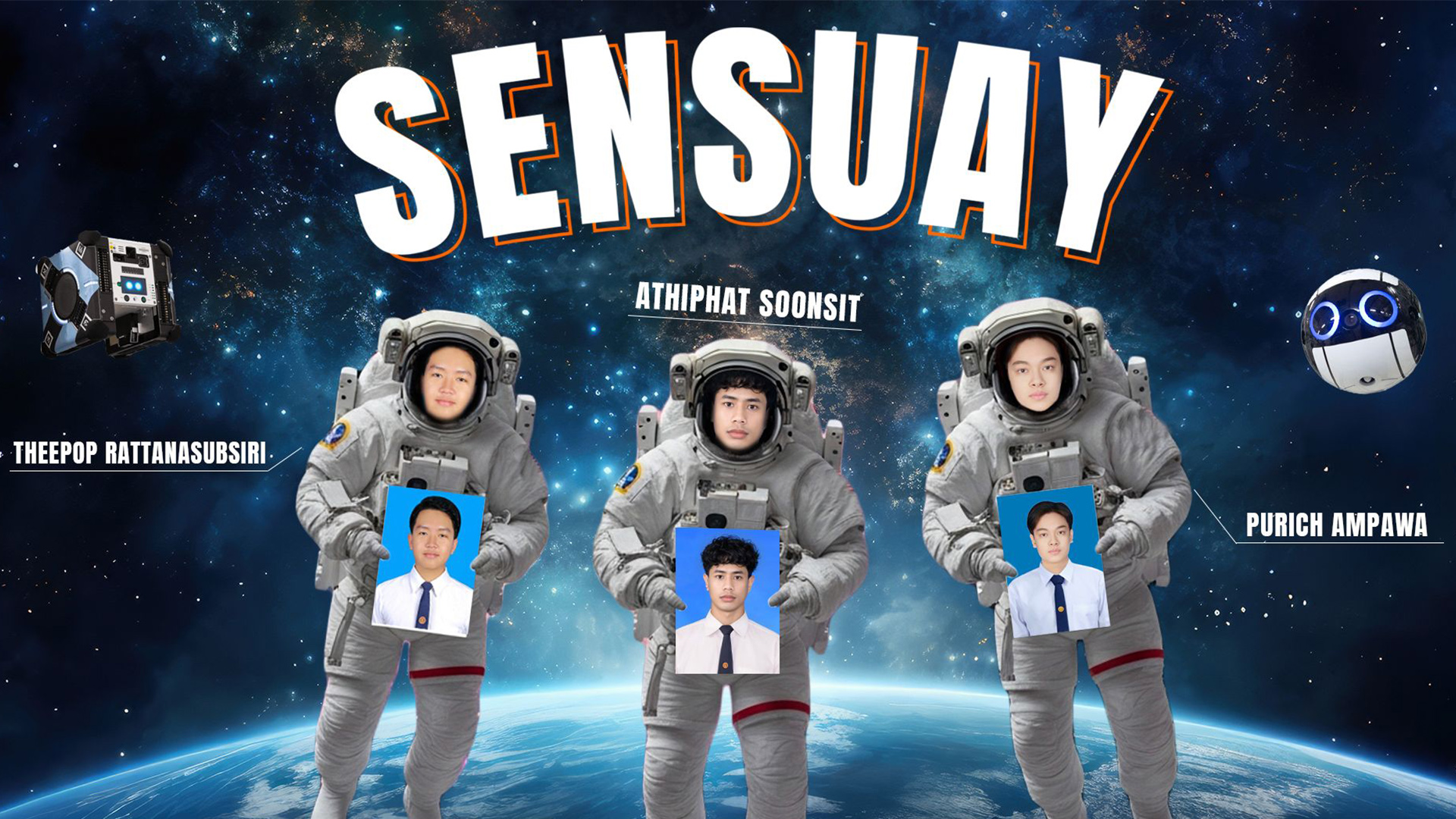 ภาพสมาชิก ทีมเส้นสวย