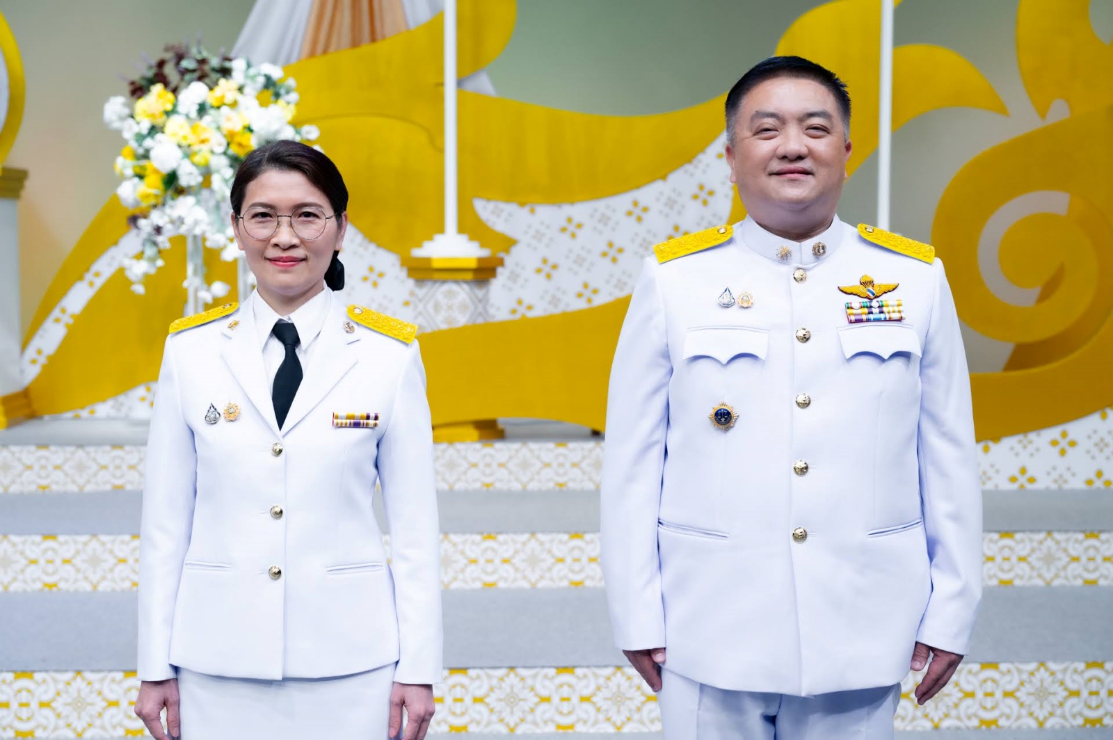 ภาพคณะผู้บริหาร สวทช. บันทึกเทปถวายพระพรชัยมงคล พระบาทสมเด็จพระวชิรเกล้าเจ้าอยู่หัว