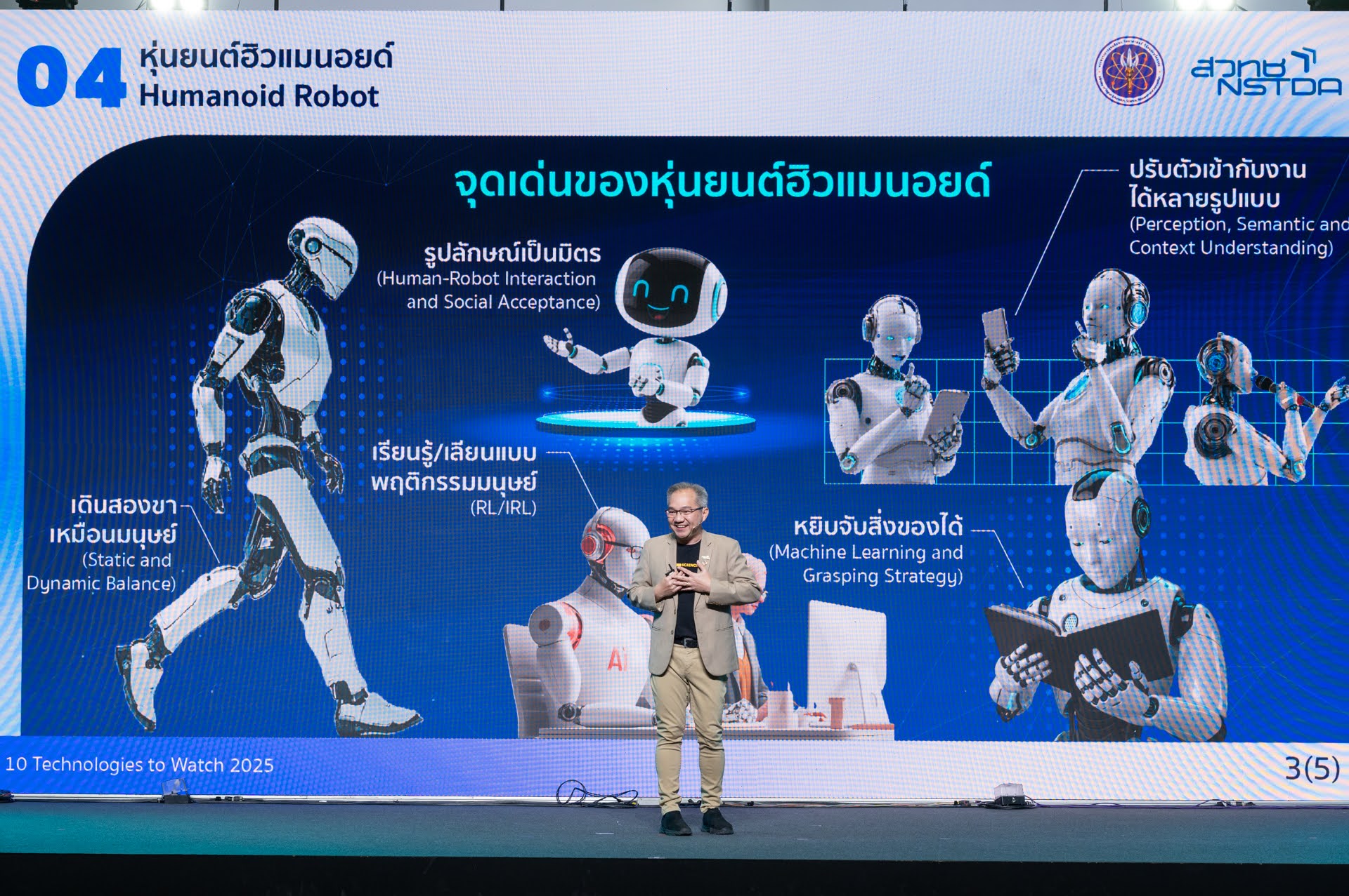 ภาพหุ่นยนต์ฮิวแมนอยด์ (Humanoid Robot)
