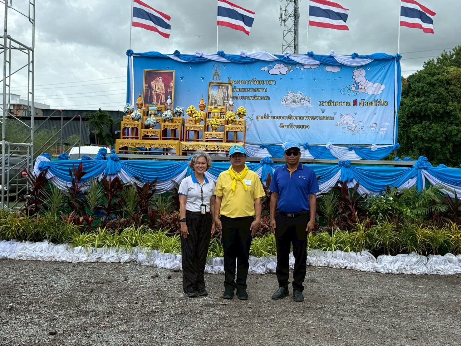 ภาพบรรยากาศภายในงานการปลูกข้าว
