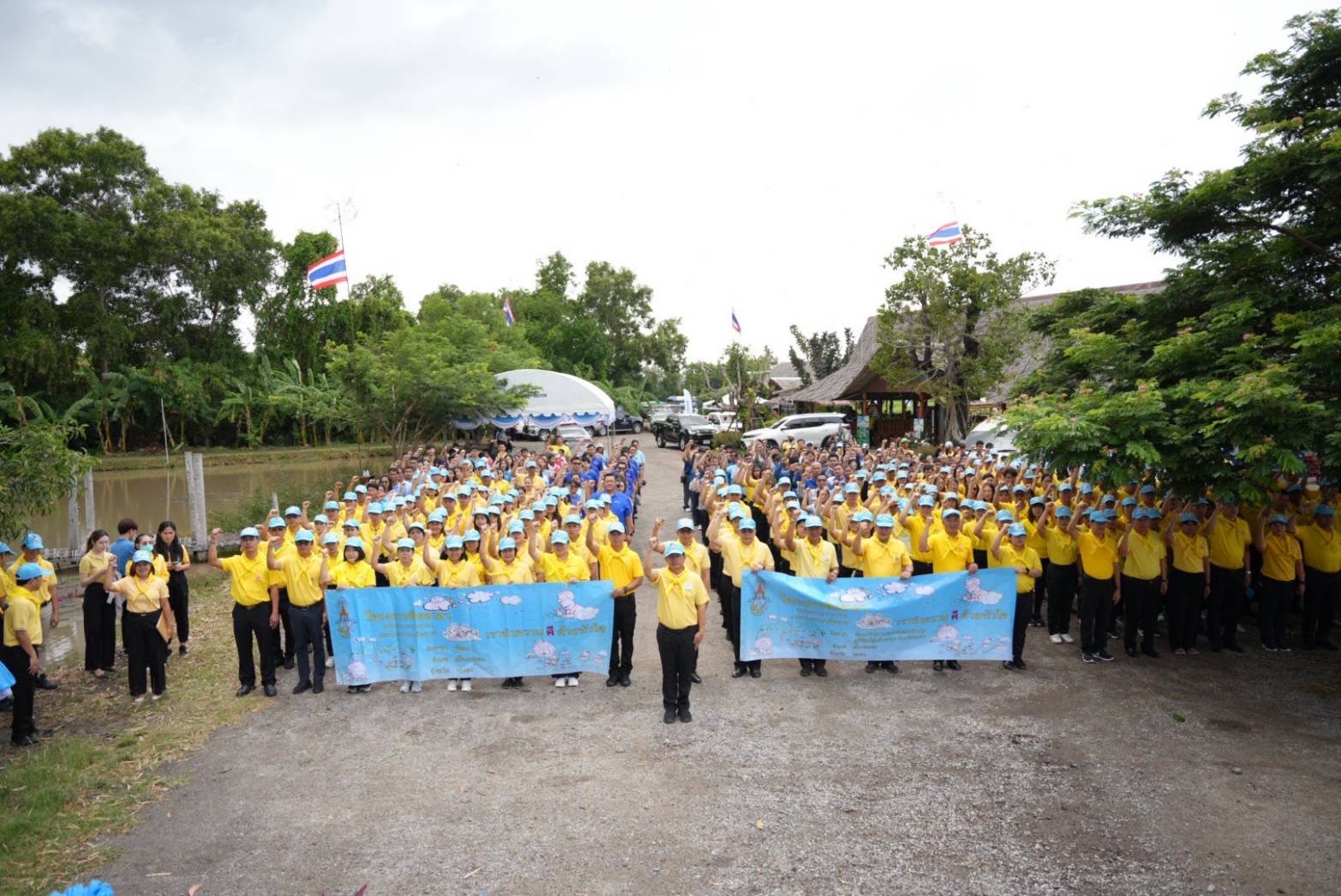 ภาพบรรยากาศภายในงานการปลูกข้าว