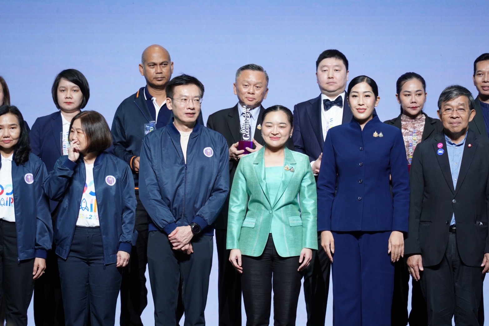 ภาพนางสาวสุดาวรรณ รัฐมนตรีว่าการกระทรวง อว. กล่าวว่า ขอขอบคุณทุกหน่วยงานที่ร่วมกันผนึกกำลังจัดงานในครั้งนี้