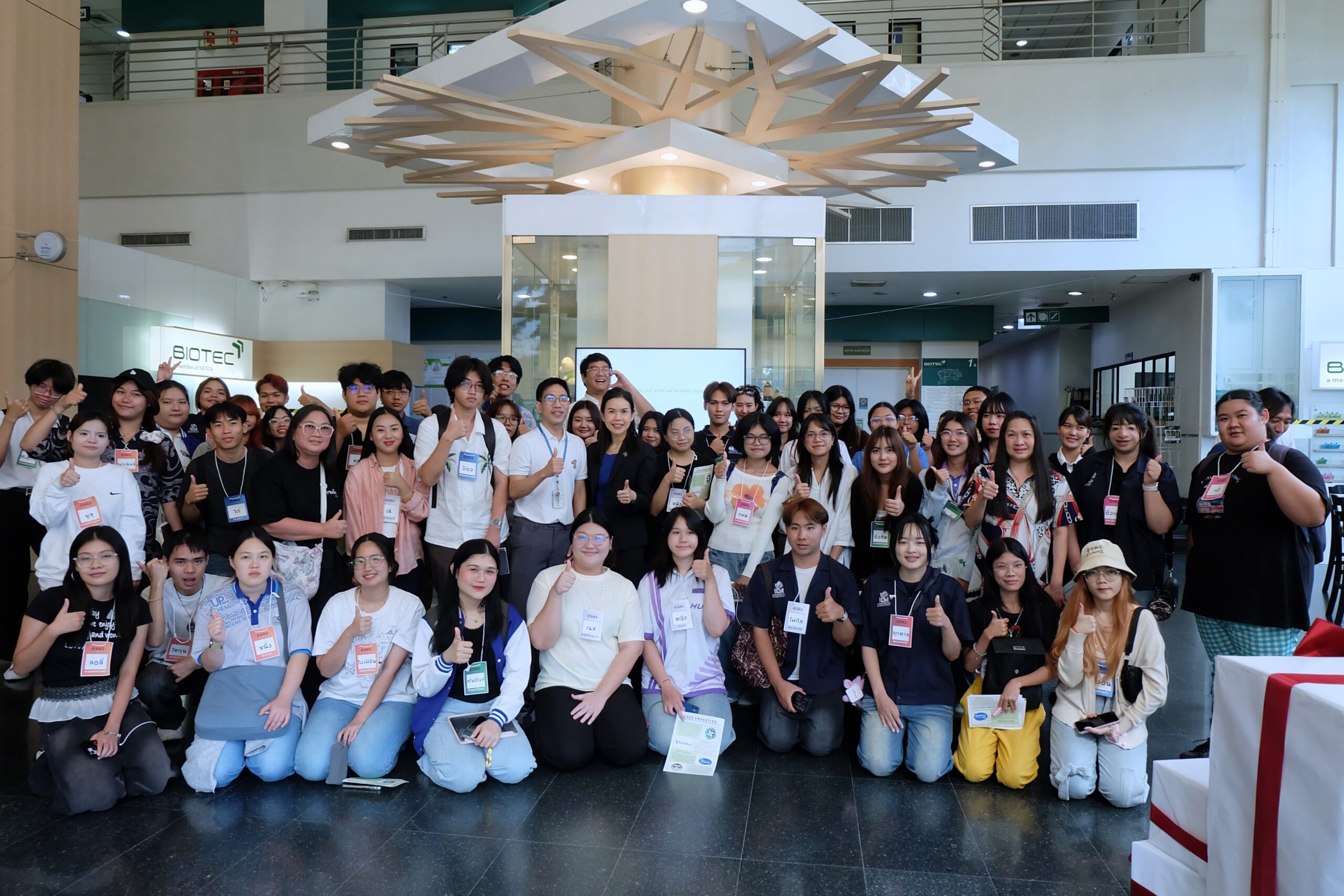 ภาพการบรรยายและเวิร์กชอปเพื่อเสริมทักษะการสื่อสารวิทยาศาสตร์