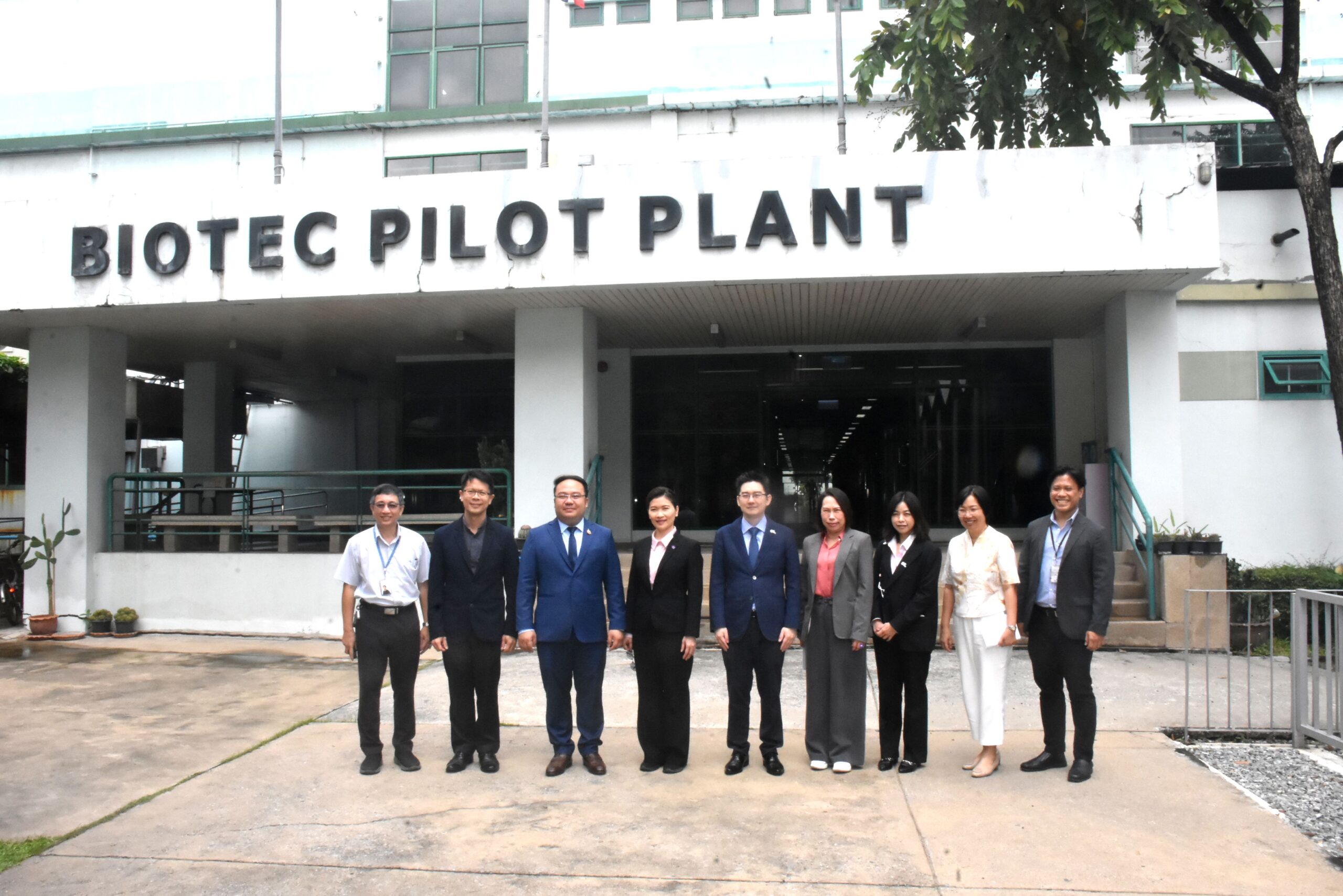 ภาพการร่วมชมแล็บสัตว์น้ำขั้นสูง BSL2