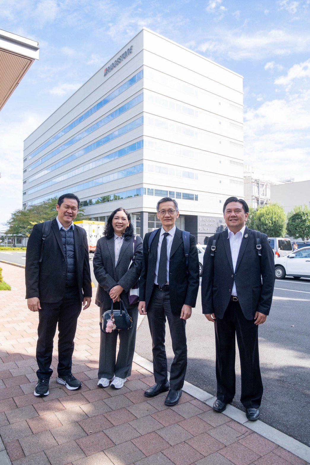 ภาพผู้บริหาร สวทช. เยี่ยมชม Bridge Stone ญี่ปุ่น