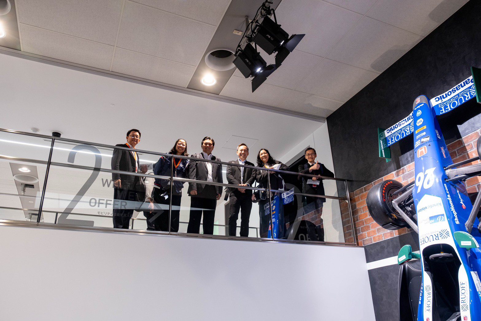 ภาพผู้บริหาร สวทช. เยี่ยมชม Bridge Stone ญี่ปุ่น