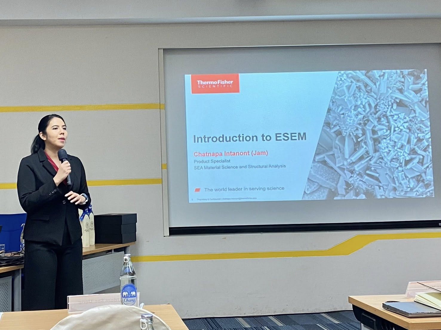 ภาพผู้เข้าร่วมสัมมนา ESEM Workshop ที่อุทยานวิทยาศาสตร์ประเทศไทย