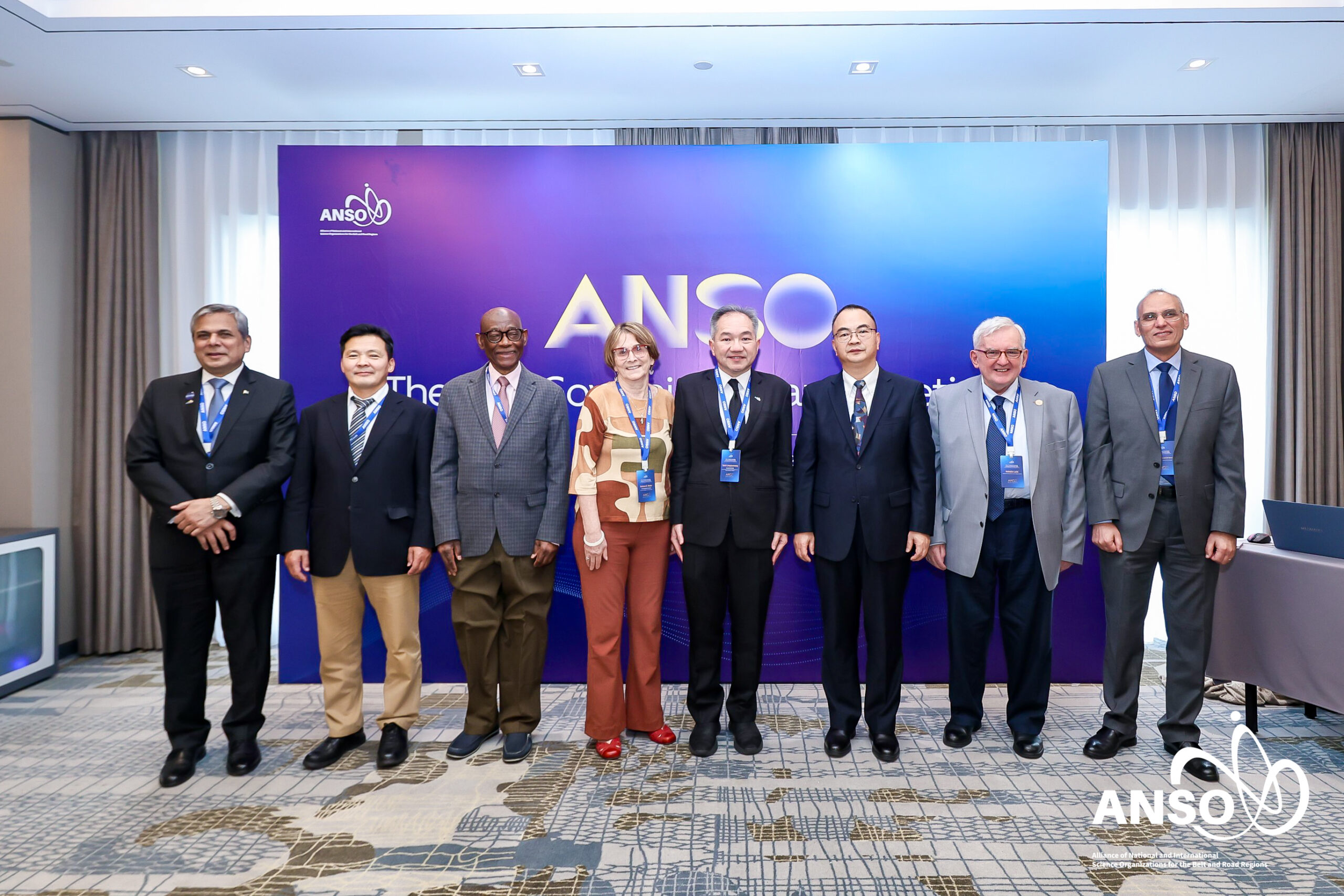 ภาพ ศ.ดร.ชูกิจ ลิมปิจำนงค์ ผู้อำนวยการ สวทช. เข้าร่วมการประชุม ANSO Governing Board ณ กรุงปักกิ่ง ประเทศจีน