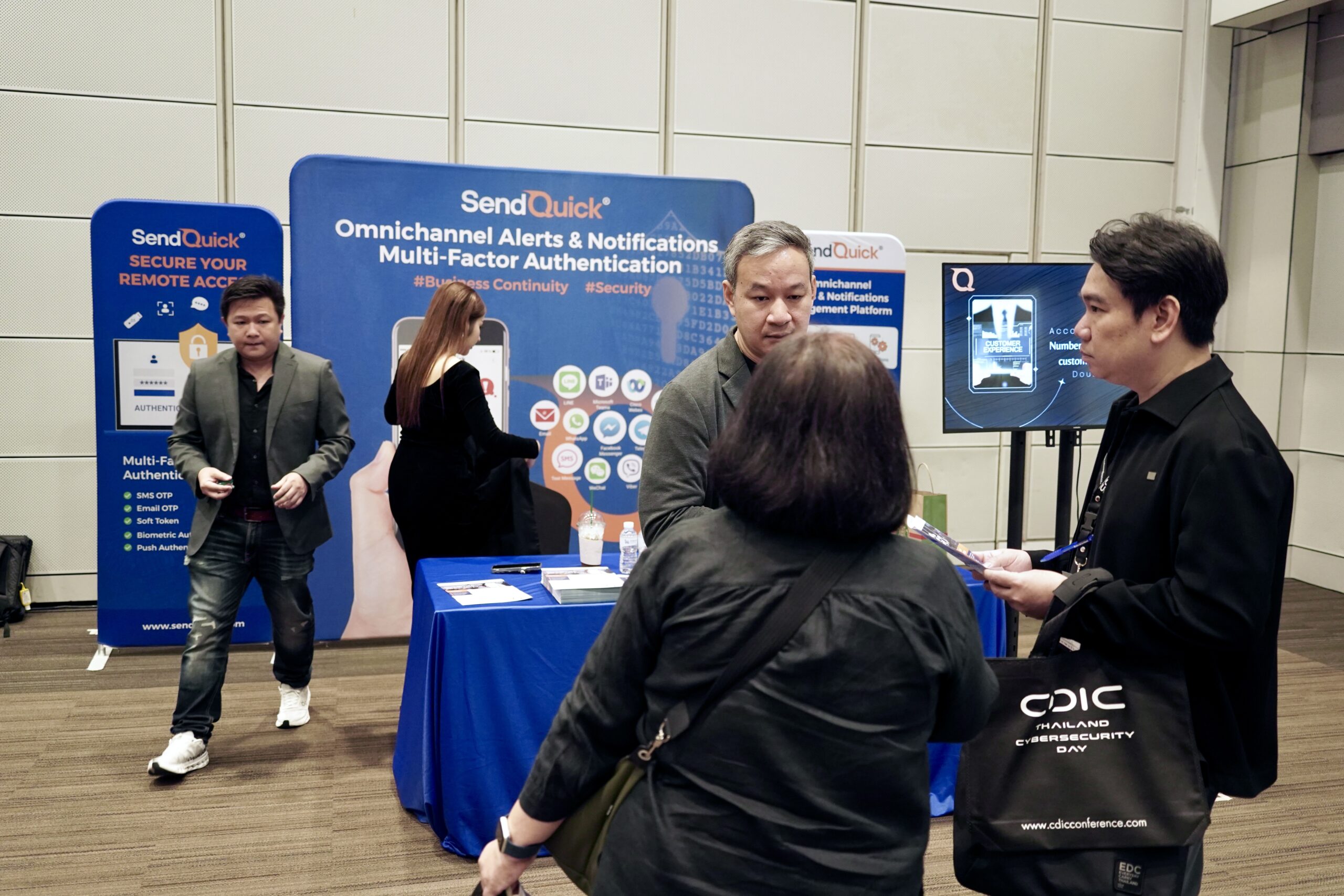 ภาพบรรยากาศบูท ภายในงาน CDIC 2025 