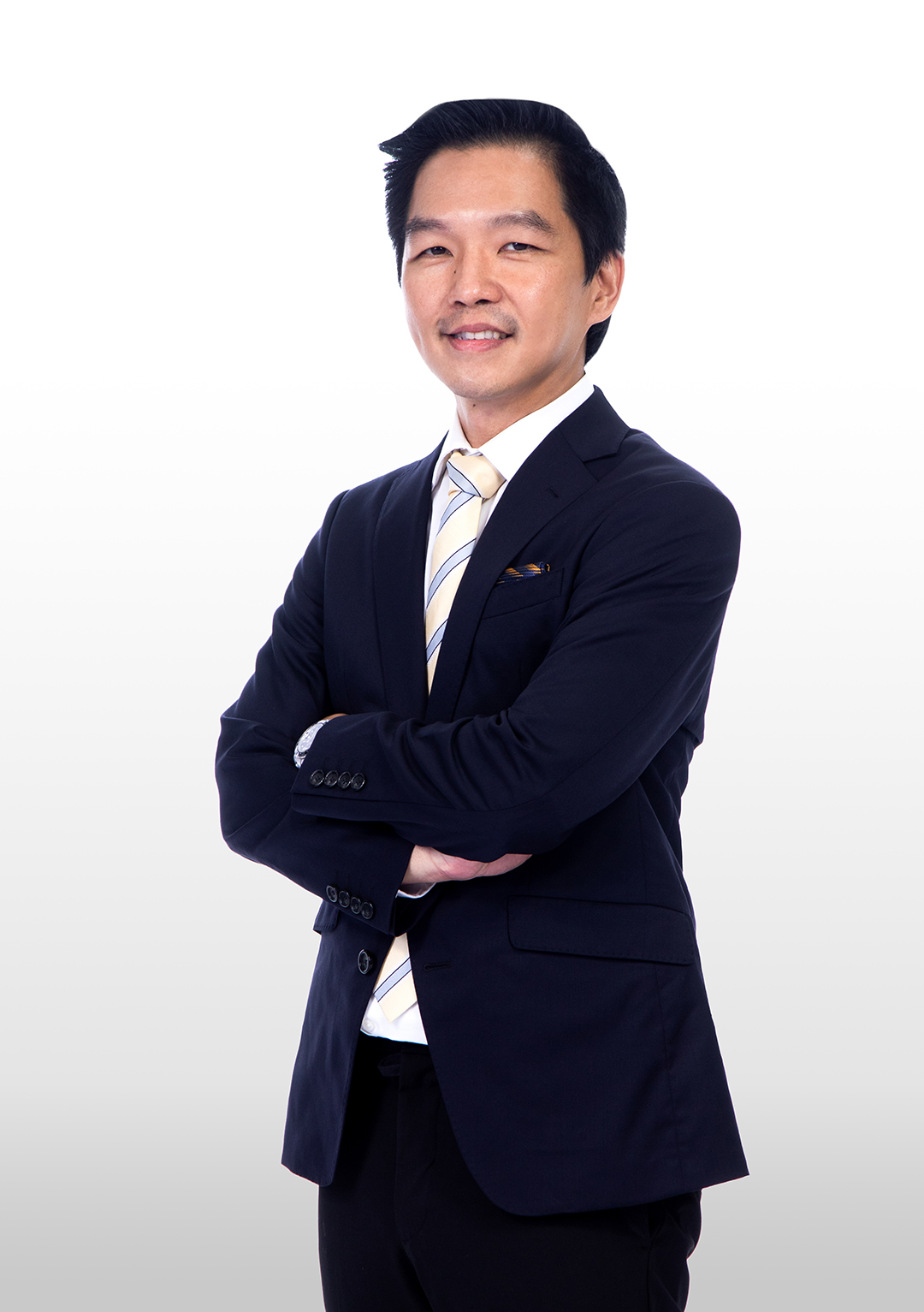 ดร.ศราวุธ เลิศพลังสันติ นักวิจัยผู้พัฒนาแพลตฟอร์ม Digital EMS