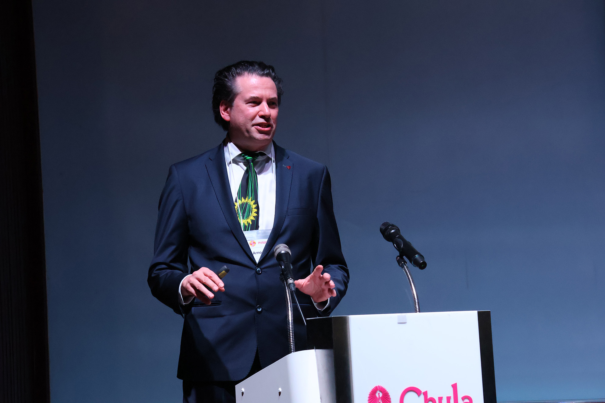 ภาพผู้แทน ENTEC–NECTEC สวทช. และพันธมิตรเปิดงานประชุม PVSEC-36 ที่จุฬาลงกรณ์มหาวิทยาลัย