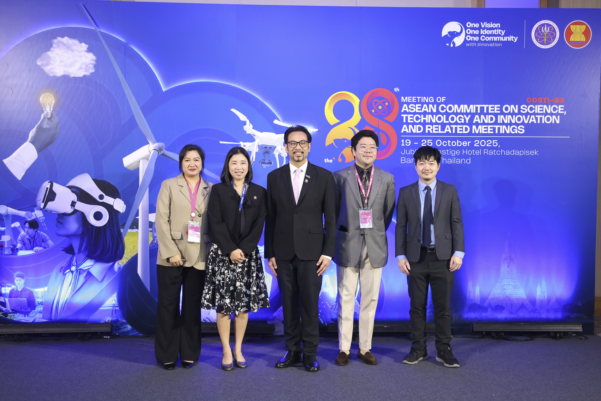 ภาพผู้แทน สวทช. เข้าร่วมการประชุม ASEAN COSTI ครั้งที่ 88 ณ โรงแรมจูบิลี่ เพรสทีจ กรุงเทพมหานคร