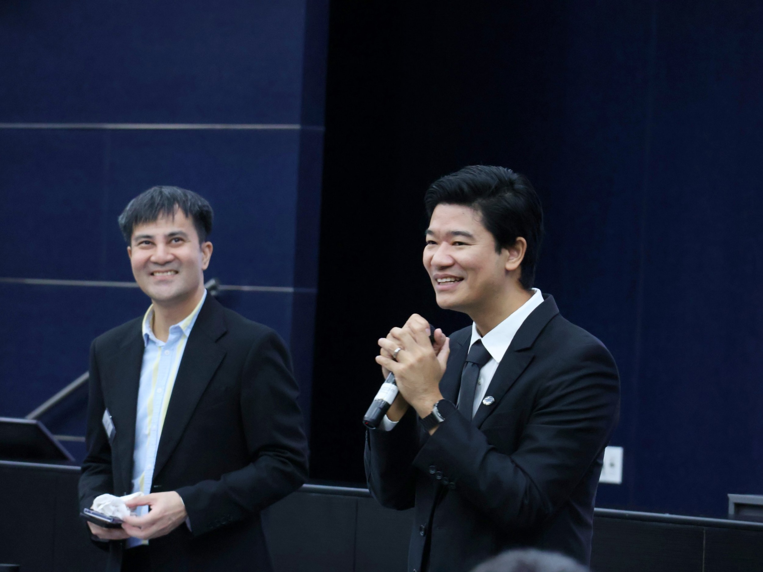 ภาพบรรยากาศการทำกิจกรรมกลุ่ม Workshop เพื่อวิเคราะห์สถานภาพองค์กรด้านอุตสาหกรรมเหมืองแร่