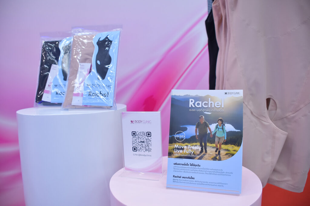 ภาพ แพ็คเก็ต เรเชล กับป้ายแนะนำ