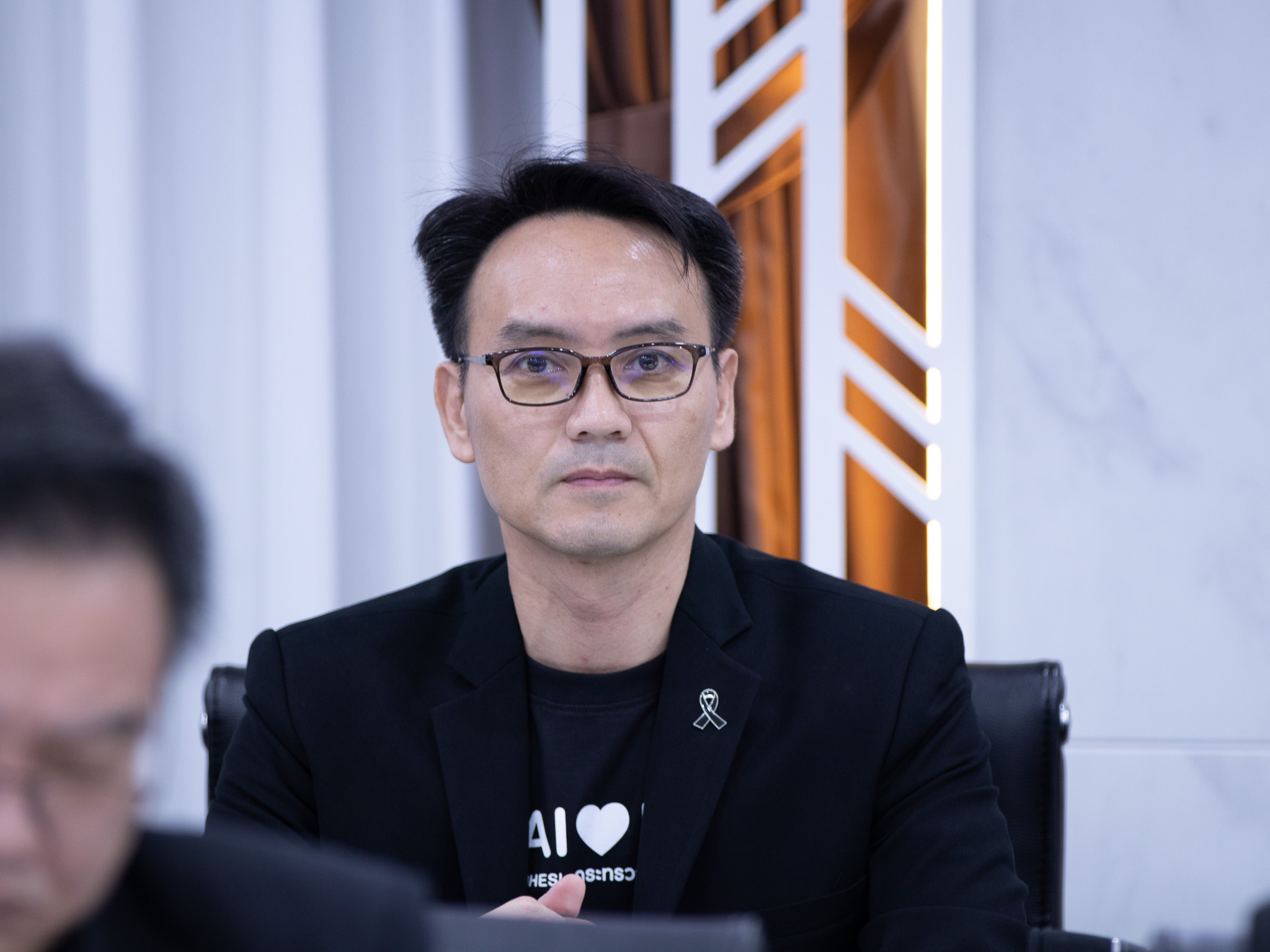 ภาพ: ดร.ชัย วุฒิวิวัฒน์ชัย ผู้อำนวยการเนคเทค (NECTEC) สวทช. ในงานแถลงข่าว