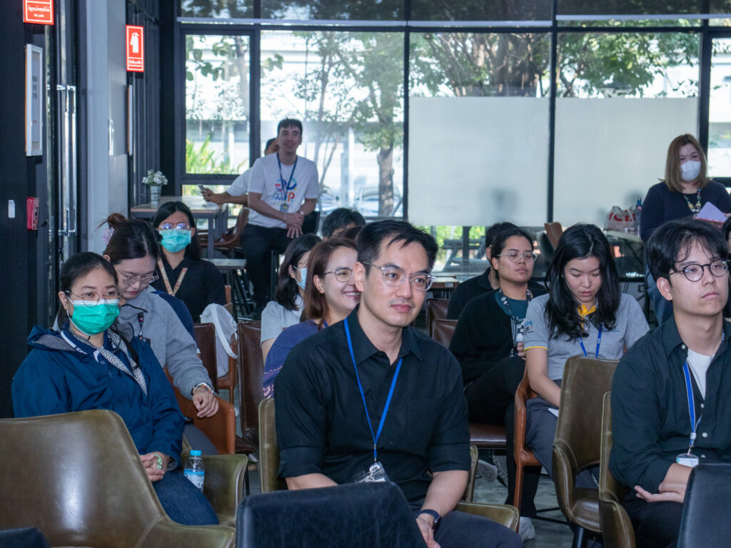 ภาพบรรยากาศกิจกรรมสร้างแรงบันดาลใจนักวิจัยรุ่นใหม่ ณ สวทช.