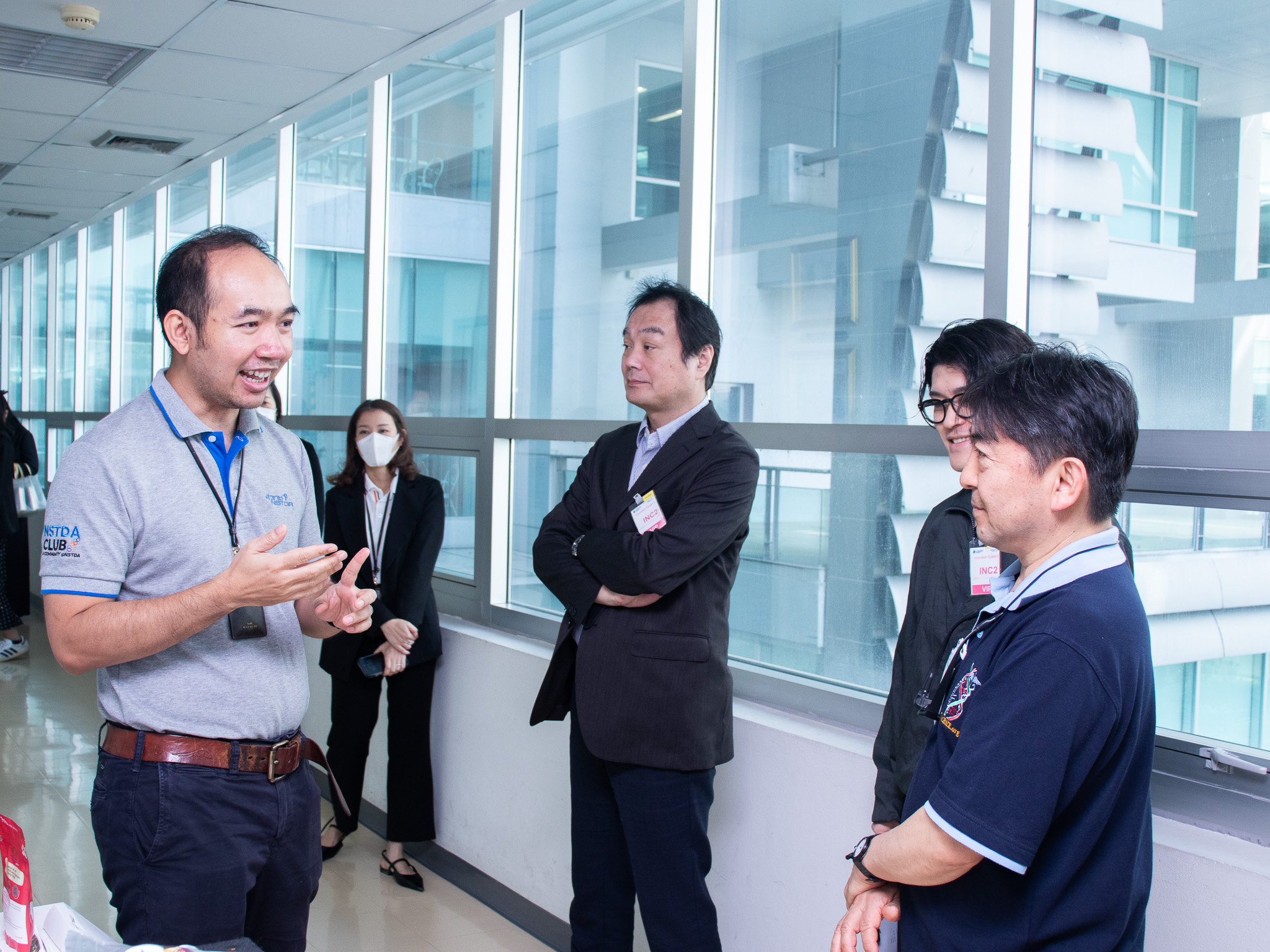 ภาพบรรยากาศการเยี่ยมชมในช่วงบ่าย