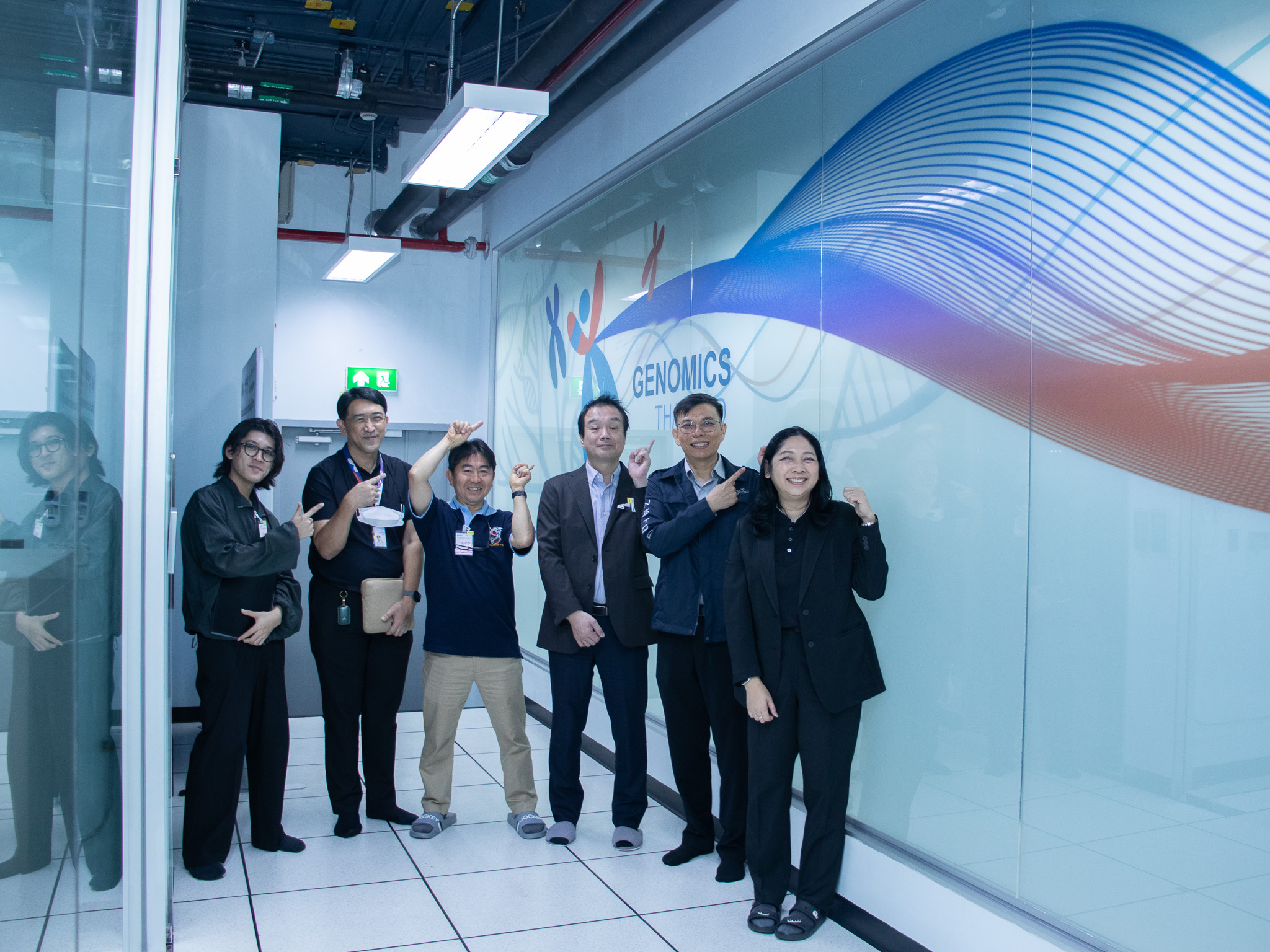 ภาพบรรยากาศการเยี่ยมชมในช่วงบ่าย