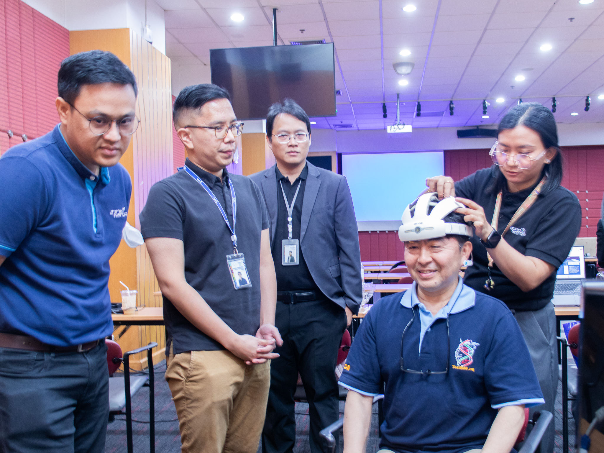 ภาพบรรยากาศการเยี่ยมชมในช่วงบ่าย