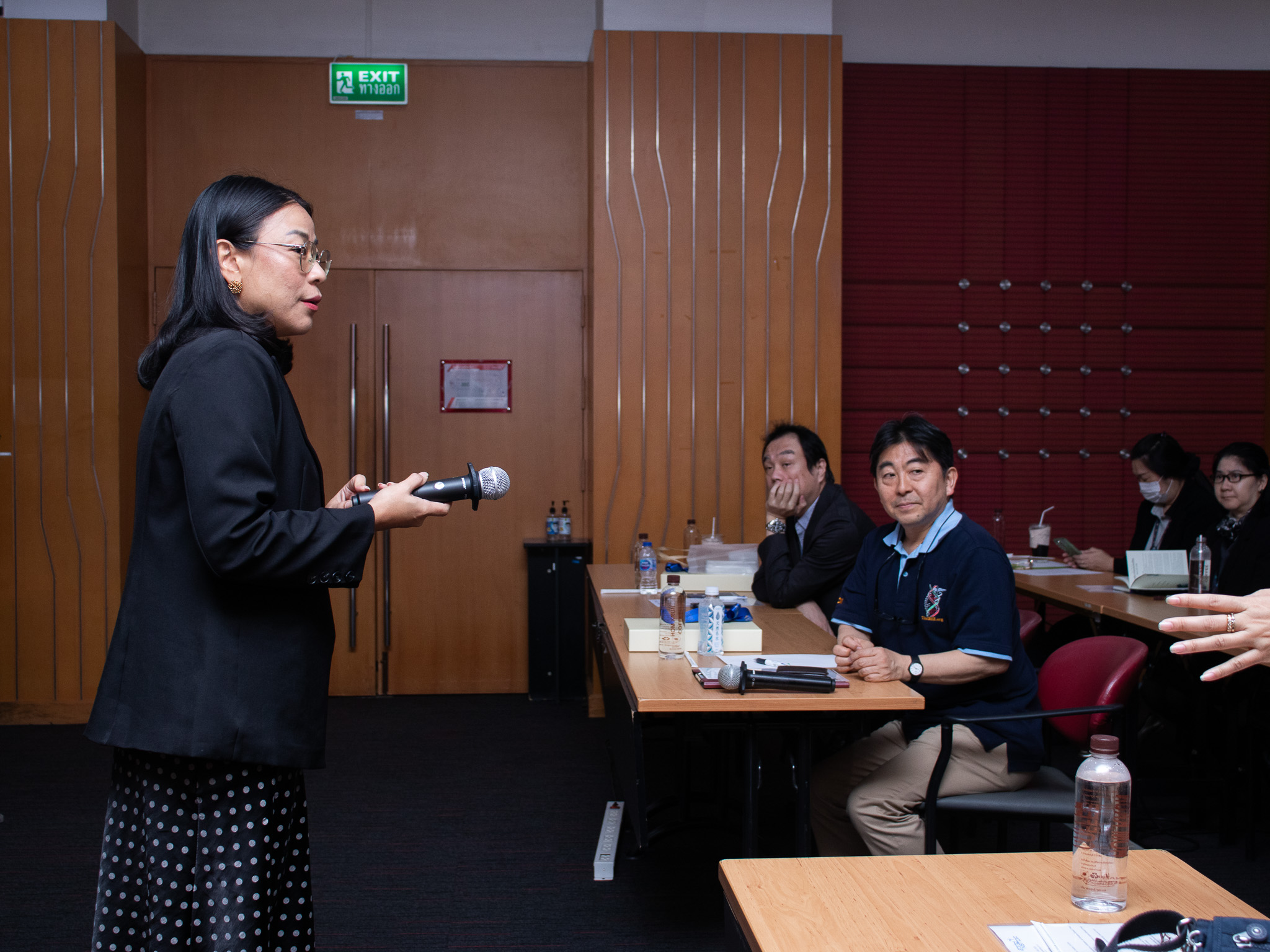 ภาพบรรยากาศการเยี่ยมชมในช่วงเช้า