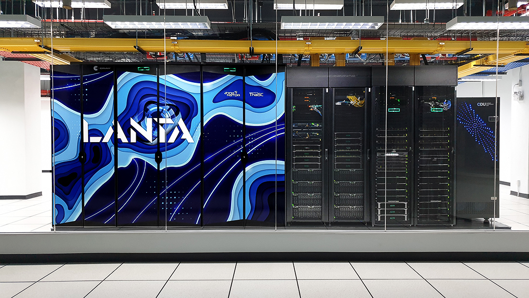 เครื่องซูเปอร์คอมพิวเตอร์ LANTA ให้บริการโดยศูนย์ทรัพยากรคอมพิวเตอร์เพื่อการคำนวณขั้นสูง (ThaiSC) เนคเทค สวทช.