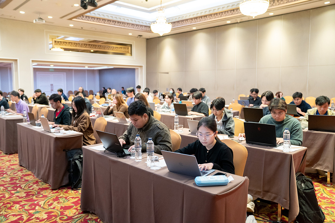 ผู้เข้าร่วมกิจกรรมพัฒนากำลังคนด้าน AI