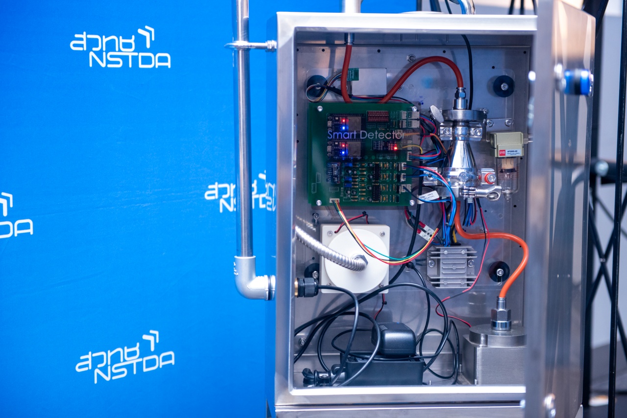 ภาพการจัดแสดงนิทรรศการ e-Nose