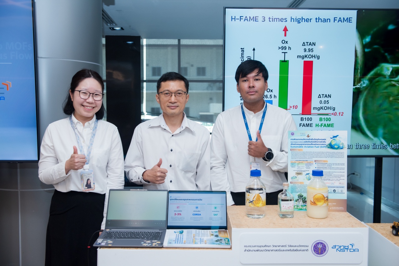 ภาพSAF เชื้อเพลิงอากาศยานยั่งยืน สู่ยุคการบินคาร์บอนต่ำ 