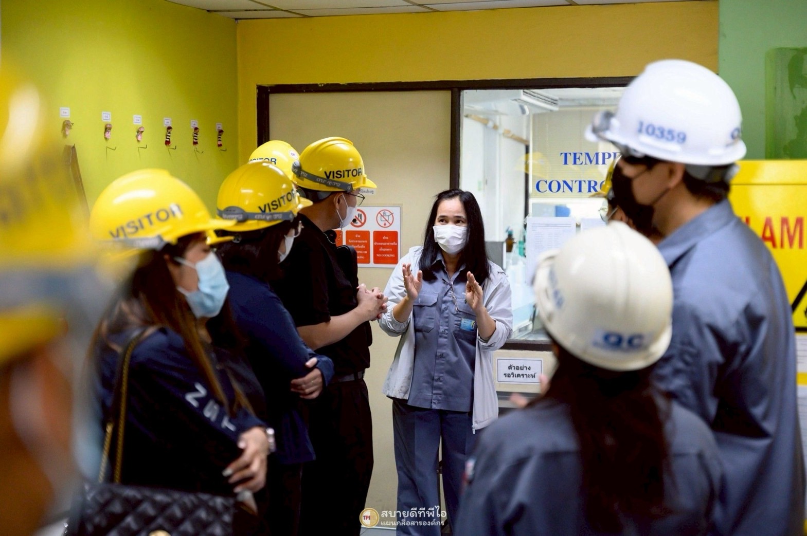 ภาพบรรยากาศการเยี่ยมชม TPI