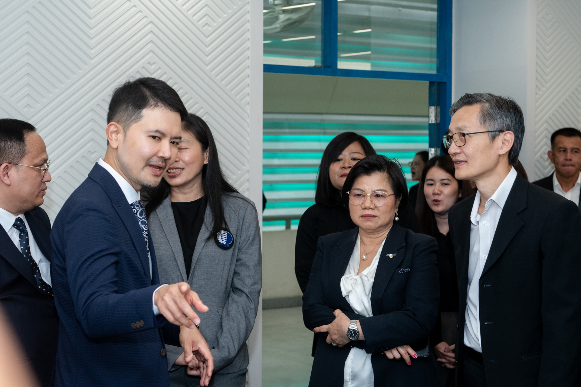 ภาพบรรยากาศการเยี่ยมชมบูธ