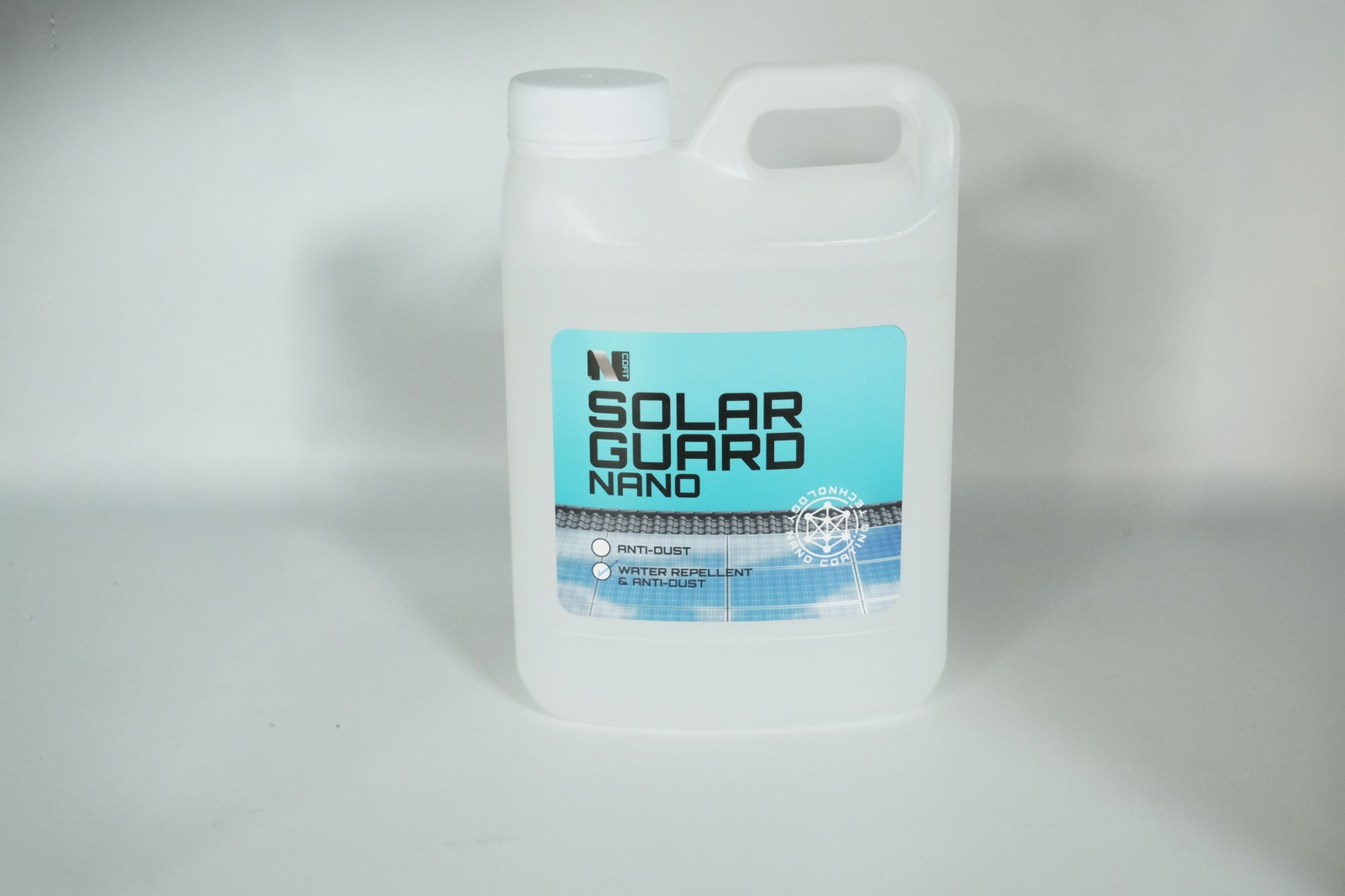 ภาพน้ำยาเคลือบผิวเซลล์แสงอาทิตย์ป้องกันการเกาะฝุ่น