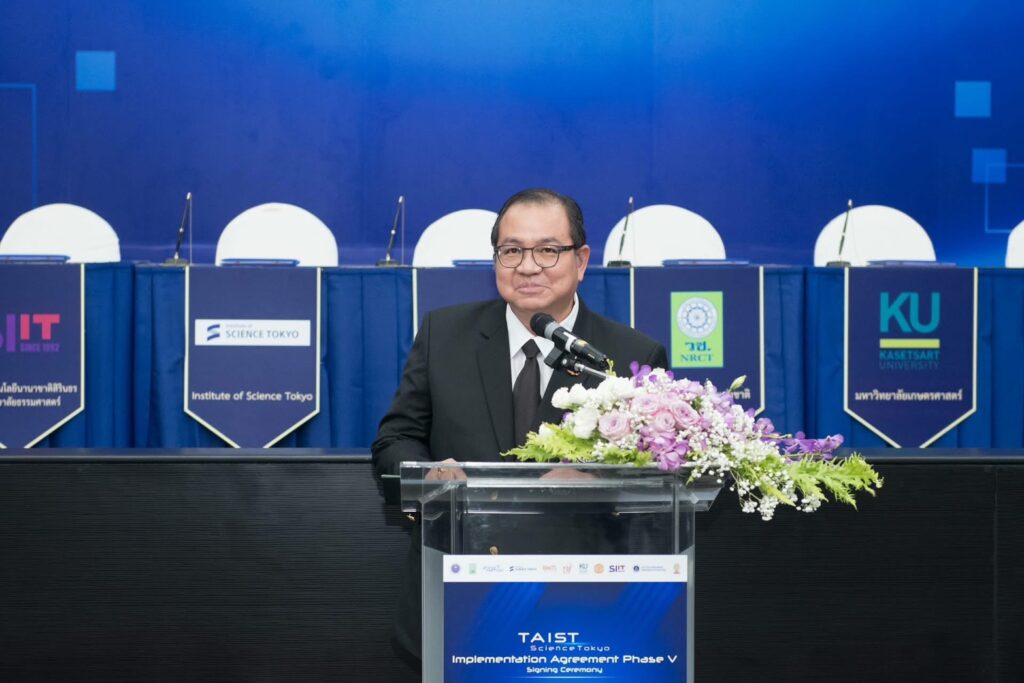 ภาพ ผศ.ดร.กฤต วันอินทร์ รองอธิการบดีฝ่ายนวัตกรรมและพันธกิจเพื่อสังคม มหาวิทยาลัยเกษตรศาสตร์