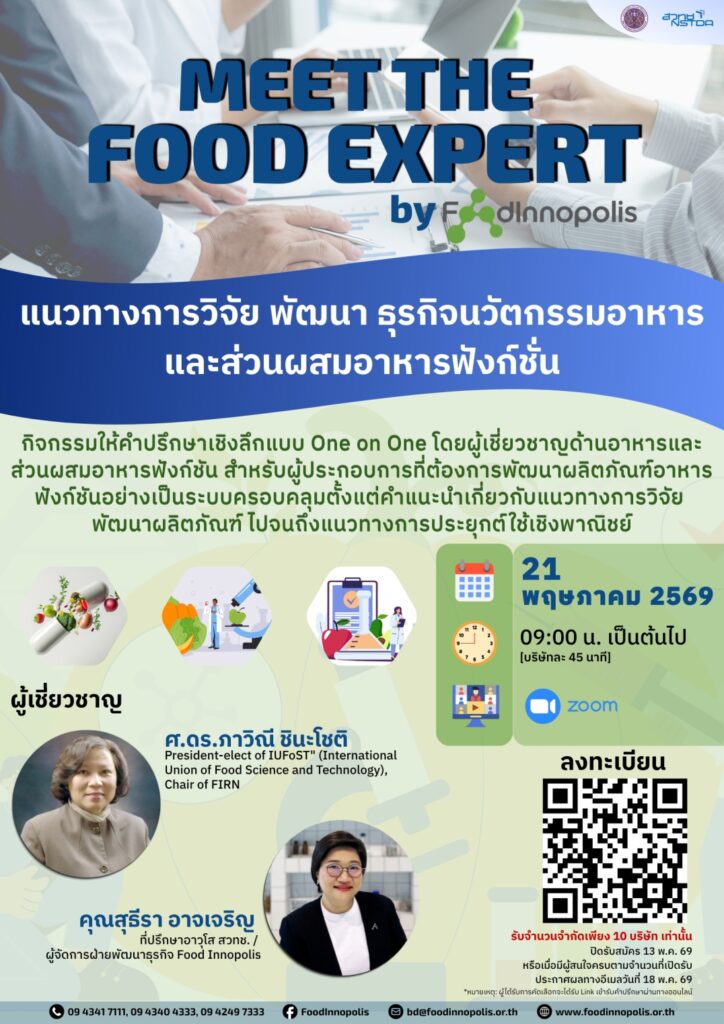 Poster Meet the Food Expert