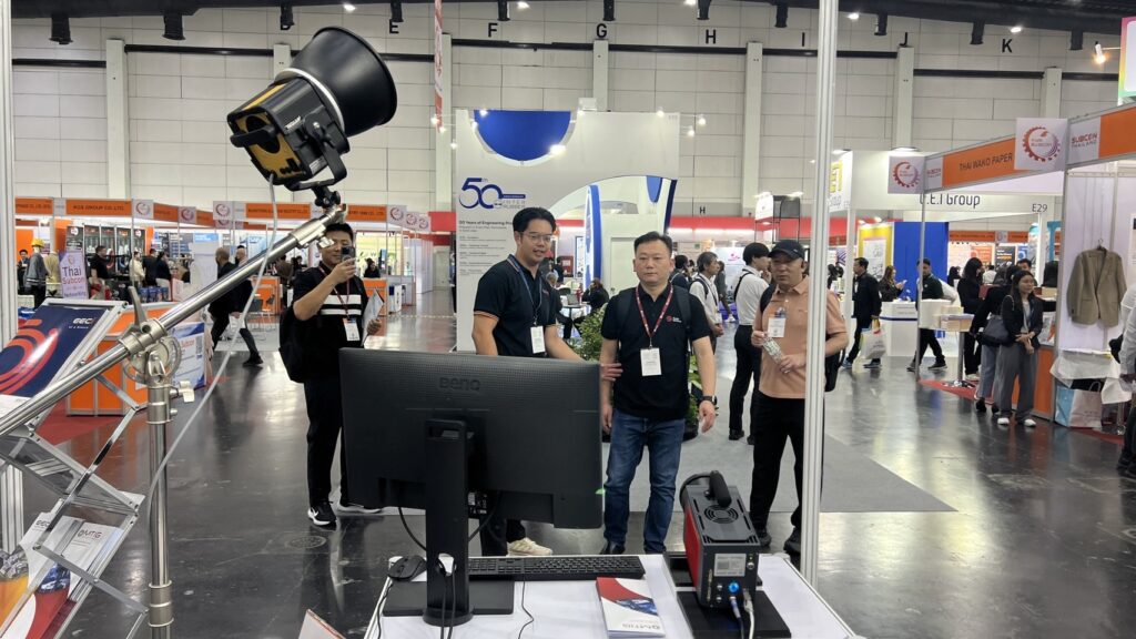 ภาพ: การจัดแสดงเทคโนโลยี นวัตกรรมขั้นสูง และ Industry 4.0 Platform ของ EECi สวทช. ภายในงาน SUBCON Thailand 2026