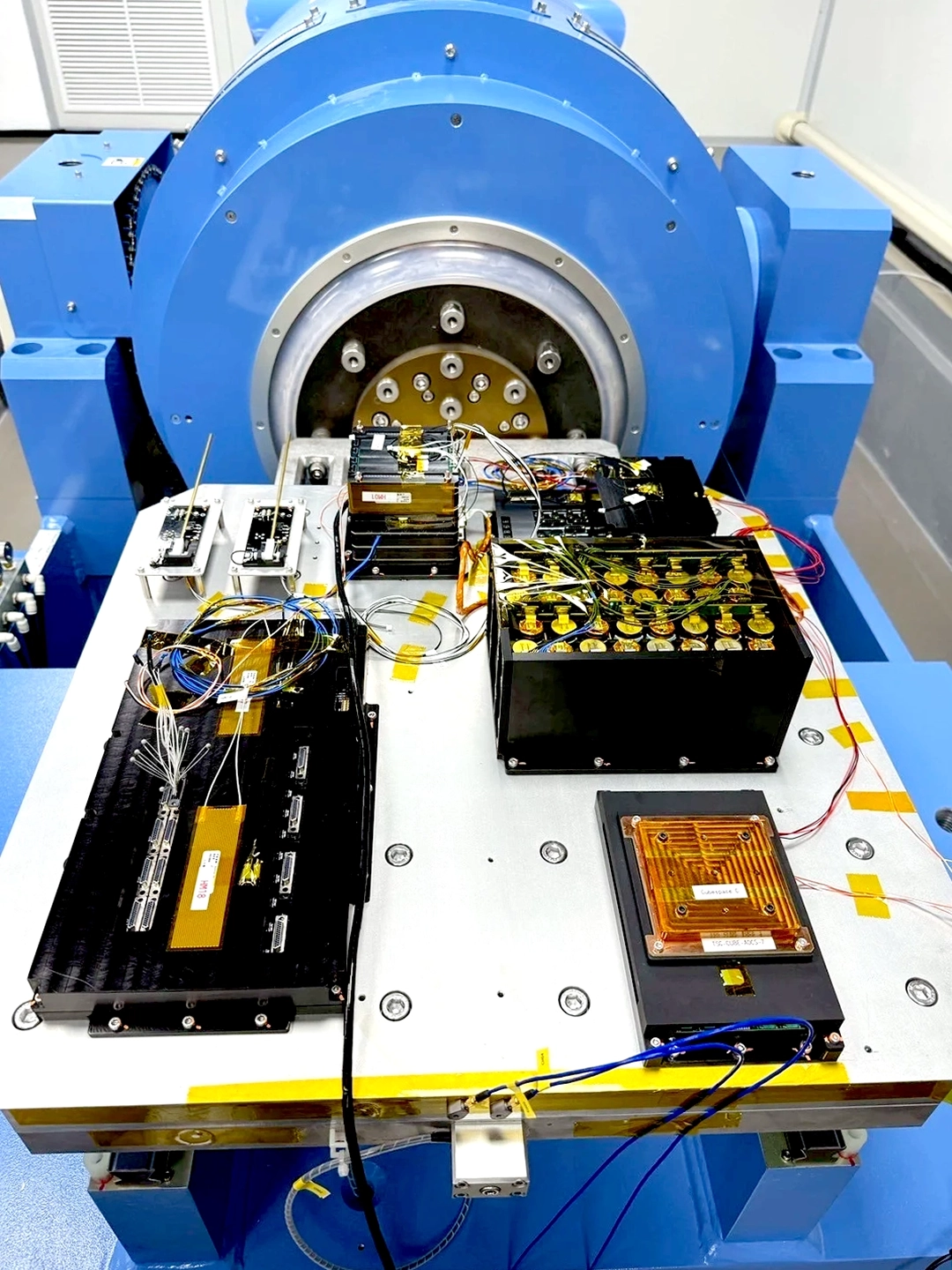 Thai satellite component manufacturing technology, focusing on battery pack engineering and materials designed for extreme environments.