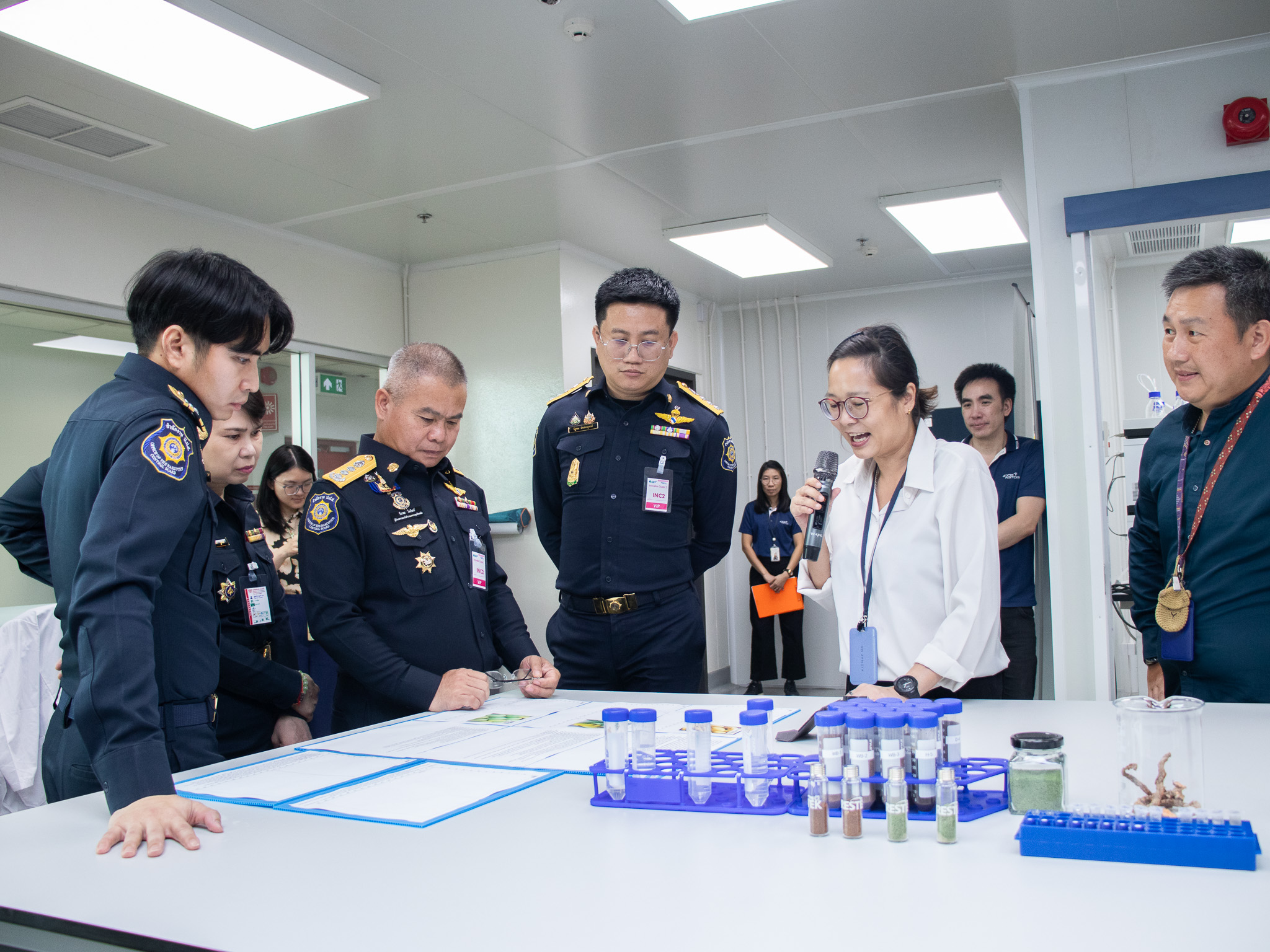 สวทช. ต้อนรับคณะผู้บริหาร ป.ป.ส. ประชุมหารือความร่วมมือด้านเทคโนโลยีชีวภาพและ AI เพื่อยกระดับการป้องกันและปราบปรามยาเสพติด