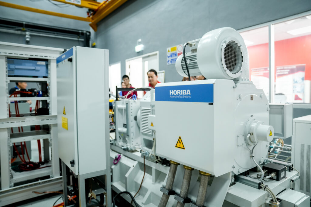 ภาพ: เครื่องมือและระบบทดสอบสมรรถนะมอเตอร์ไฟฟ้ามาตรฐานสากลจาก HORIBA Automotive Test Systems