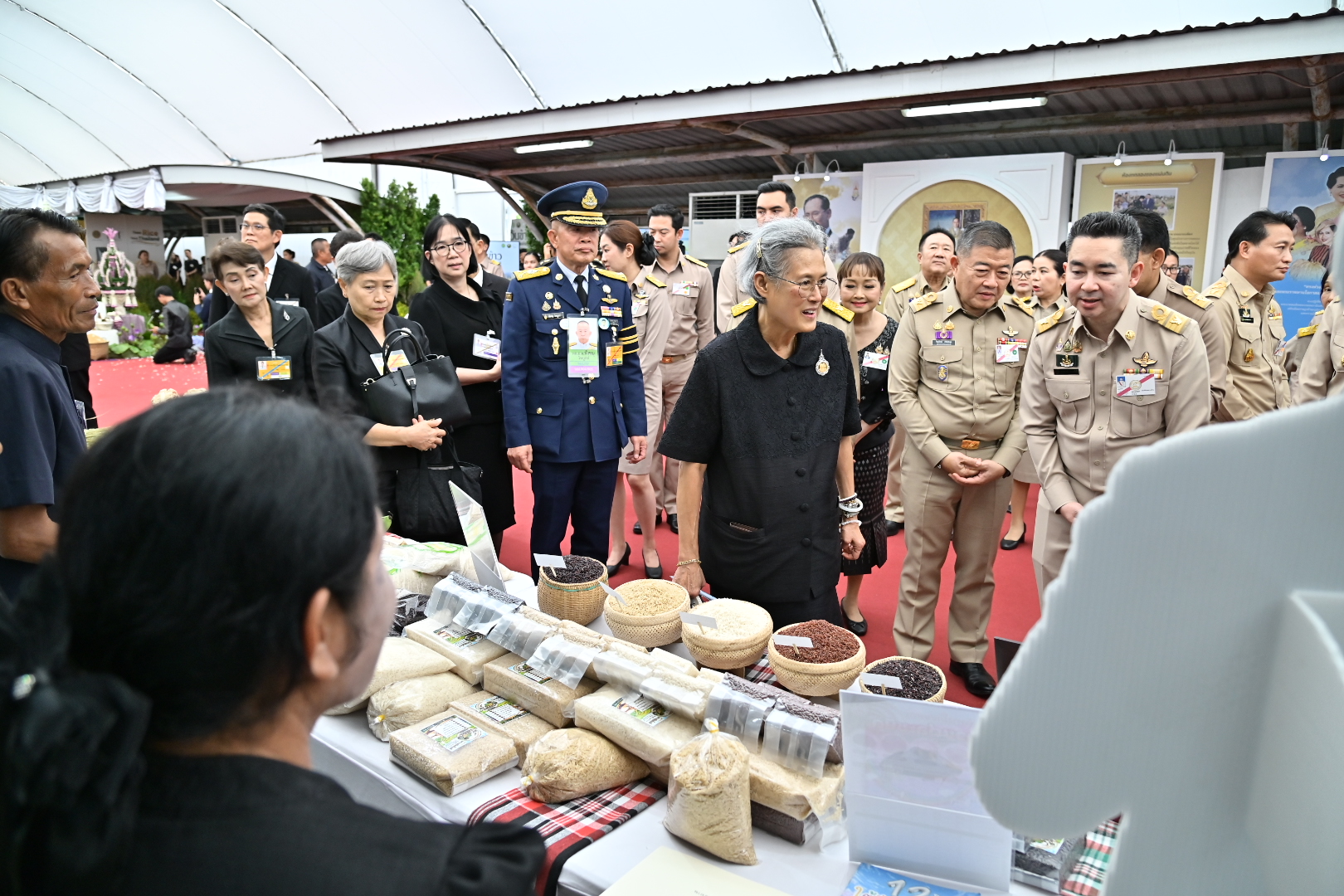 ภาพสมเด็จพระเทพรัตนราชสุดา ในงานวันข้าวและชาวนาแห่งชาติ (1)